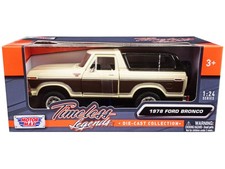 1978 Ford Bronco Ranger Xlt Spare Tire Cream Brown Blk Camper Shell 124