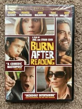 Burn After Reading DVD 2008 George Clooney Brad Pitt
