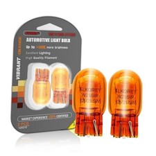 -T20 W21/5W 7443 Turn Signal Bulbs,2100K Amber 12V 21/5W Automotive 7443NA