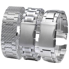 Stainless 22 23mm Milanese Mesh For Citizen AT8020/JY8078/CB5840 Watchband Strap