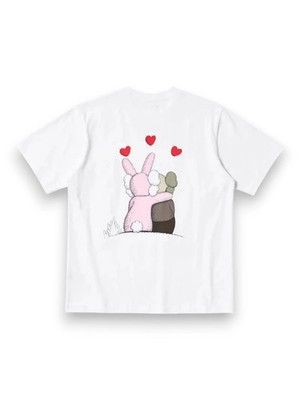 KAWS + Warhol UT Graphic T-Shirt Cuore Tee GR. L VERSIEGELT NEU