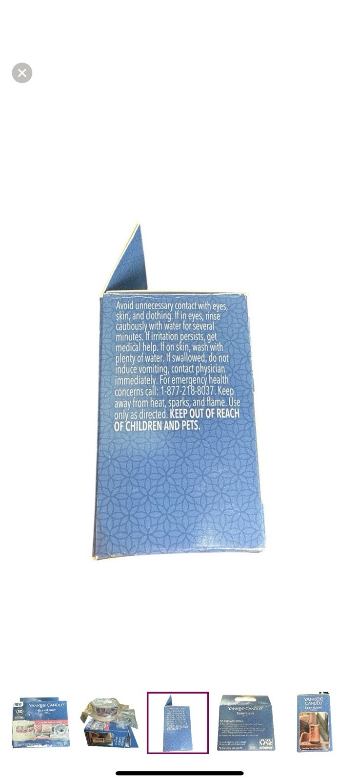 Yankee Candle Scentlight Scent Light HOME SWEET HOME  Refill ~ Free Shipping