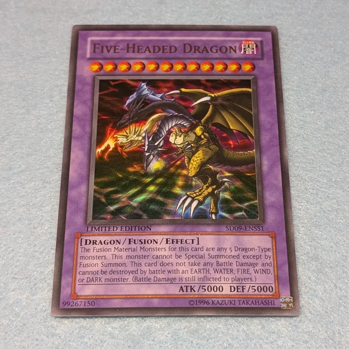 dragon fgd yugioh card price Five Headed Dragon for sale