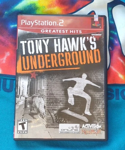 Tony Hawk's Underground PlayStation 2 2003 Activision Manual Included