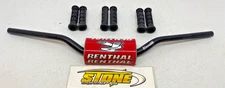 RENTHAL 1-1/8 FAT BAR HANDLEBARS H839 YZ CR CRF RM KX KTM 125 150 250 350 450 SX
