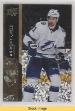 2021-22 Upper Deck Series 1 Speckled Rainbow Foil Anthony Cirelli #159 READ 0vd8