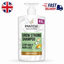 Pantene Grow Strong Shampoo Biotin & Protein Strengthener 1L XXL Pump UK