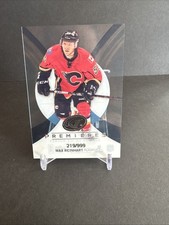 2013-14 Upper Deck UD ICE PREMIERES #64 Max Reinhart FLAMES 219/999 EX/NM