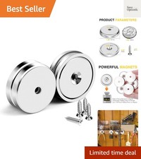 Neodymium Round Base Cup Magnet Strong Rare Earth Magnets with Heavy Duty Cou...