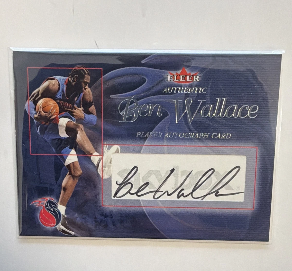 25+ Ben Wallace Basketball Autographed Sports Trading Cards
