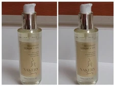 2 Nakery Beauty SkinInfusion Anti-Aging Serum + Oil Concentrate 5.07 oz Sealed