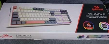 ReDragon K668 Trundle RGB Gaming Keyboard 108 Keys + Extra Hotkeys Spare Keycap