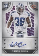 2014 Crown Royale Rookie Signatures Premier Date 12/14 Ahmad Dixon Auto 0f8