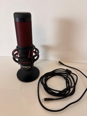HyperX QuadCast USB Streaming-Mikrofon - Voll Funktionsfähig - Gebraucht