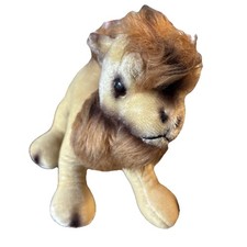 Kamar Vintage Camel Plush Stuffed Animal 1 Hump, Handmade in Japan 10"T