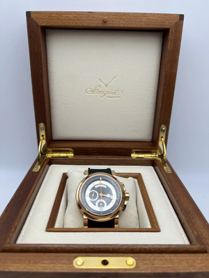 Breguet Marine Chronograph 42mm 18K Rose Gold Box Set 5827BR/Z2