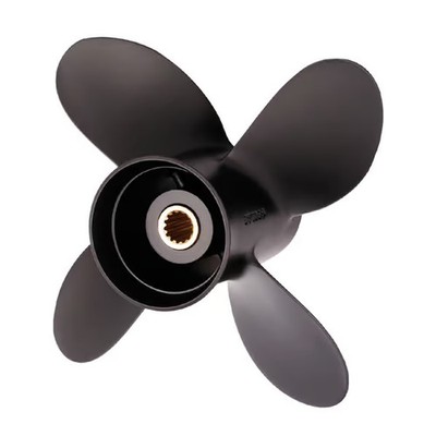 SOLAS Aluminiumpropeller 4 x 9-1/4 x 11 für Mercury 15+20 PS, Tohatsu 9.9-20 PS