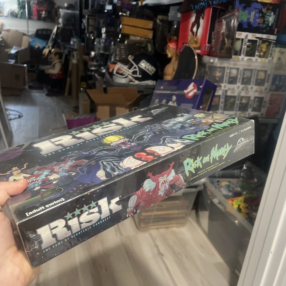 USAopoly Risk: Rick and Morty Collector's Edition Board Game - Sealed - Image 2 of 4