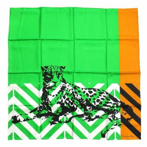 22ss Christian Dior D Jungle Pop Foulard Léopard Grande Taille Total Motif Occasion 3c1