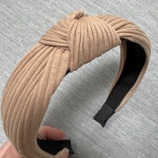 Headband Knot Tan Women s New