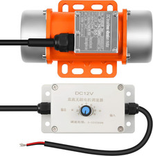 Vibrator Motor for Salt & Sand Spreader and Concrete Mixer 5000Rpm 100W DC12V Al