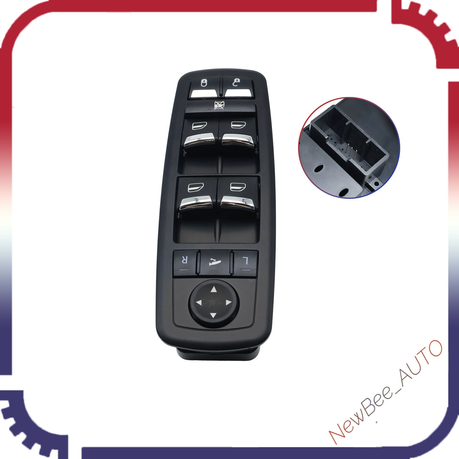 Maserati Ghibli 2014-2018 Front Left Window switch P/N 670010305