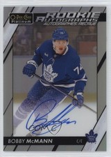 2023-24 O-Pee-Chee Platinum Rookie Auto Rainbow Bobby McMann #R-BM Auto 08mi