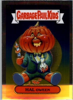 2022 Garbage Pail Kids Chrome Series 4 #153c Hal Oween SP - NM-MT