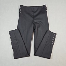 INC International Concepts Womens Black Pull On Skinny Pants Size 6