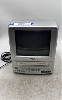 RCA T09085 Gray Electric Corded 9" Color AC/DC Portable TV/VCR Combination