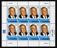 MICRONESIA, SCOTT # 236, MNH MINI SHEET - ISRAEL'S PRIME MINISTER YITZHAK RABIN