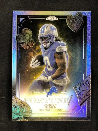2025 Topps Chrome Jahmyr Gibbs Refractor (RAW)
