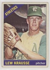 1966 Topps Lew Krausse #256 5p5
