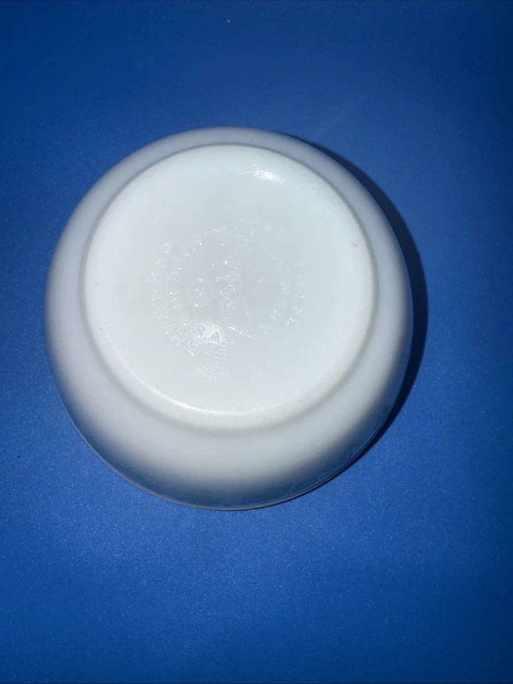 Tigela de Mistura Vintage Pyrex Turquesa Amish Estampa de Manteiga 1,5 Pinta #401 Impecável - Imagem 3 de 3