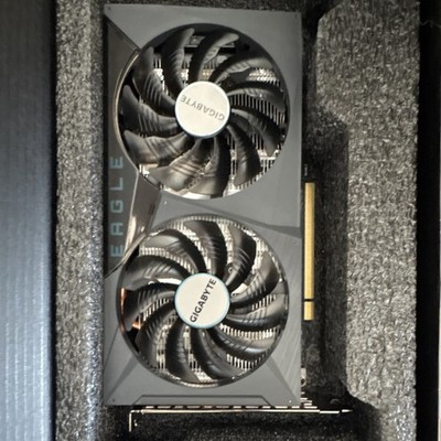 GIGABYTE GeForce RTX 3050 Eagle OC 8GB GDDR6 HDMI DisplayPort Graphics Card