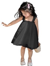 Baby Girls Tutu Dress Tulle Princess Birthday Dresses for Ruffle Sleeveless F...