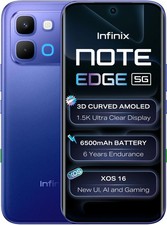 Infinix Note edge (Stellar Blue, 128 GB) (6 GB RAM) Octa Core Processor 6500 mAh