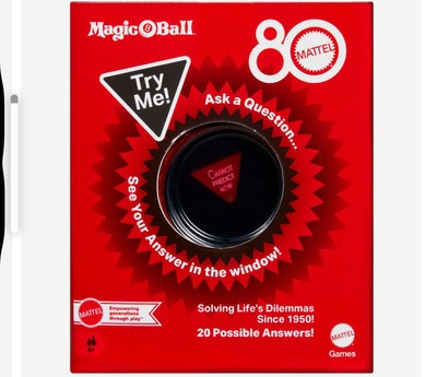 Mattel Creations 80th Anniversary Magic 8 Ball Edition New | eBay