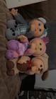 Lot Plush Fabric Play Baby Dolls w/ Animal Costumes, Blue Eyes, Light Skin — photo 2