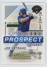 2024 Panini Prospect Edition Teal /49 Joe Vetrano #47 8d2