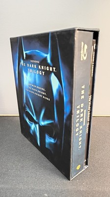 The Dark Knight Trilogy Blu Ray 5 Disc Set With Art Book Batman Films Nolan