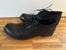 Officine Creative Herren Schuh Leder schwarz ...