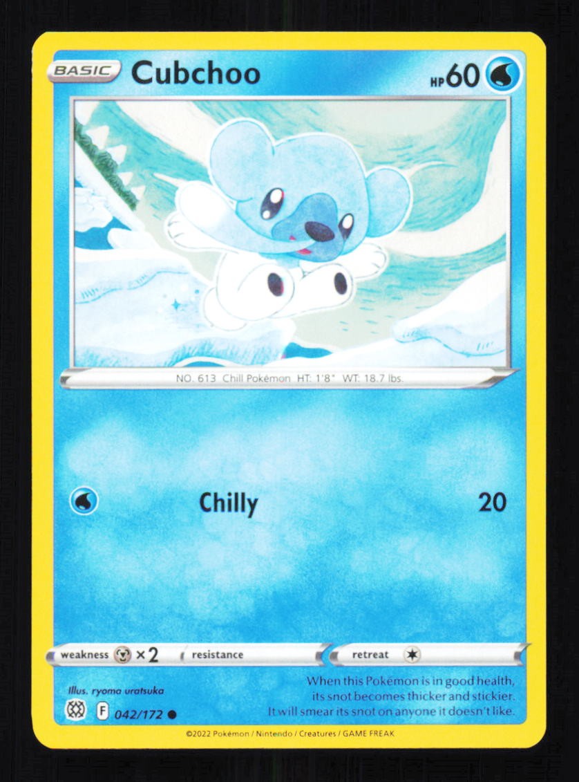 CUBCHOO 042/172 - C - BRILLIANT STARS