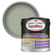 Exterior Paint - Sandtex 10 Year Multi-Surface Satin Bay Tree 2.5L