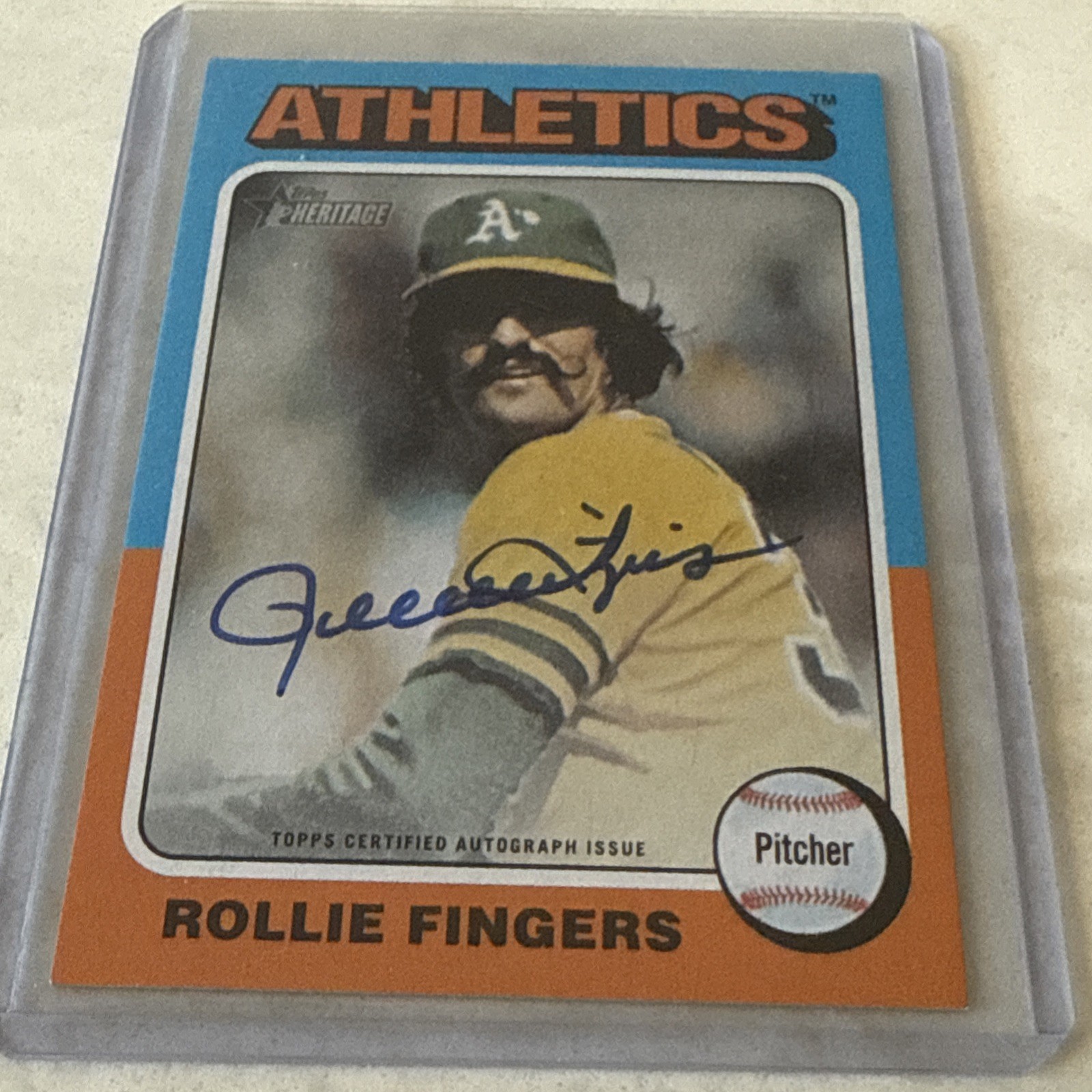 2024 Topps Heritage - Real One Auto Rollie Fingers