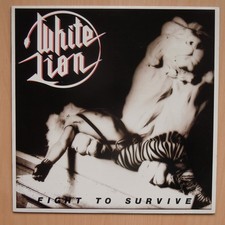 White Lion ? Fight To Survive LP 1st Press USA