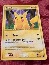 Pikachu 112/111 Rising Rivals Secret Rare Nintendo 2009 Pokémon Card Holo Foil on eBay