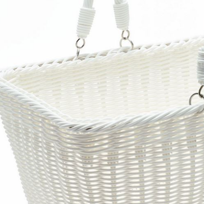 LocknLock Large Picnic Basket with Handles,Woven Polypropylene