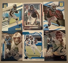 2022-25 NFL Panini Illusions/Optic - DJ Moore WR CAR CHI BUF Inserts Lot 🔥💎