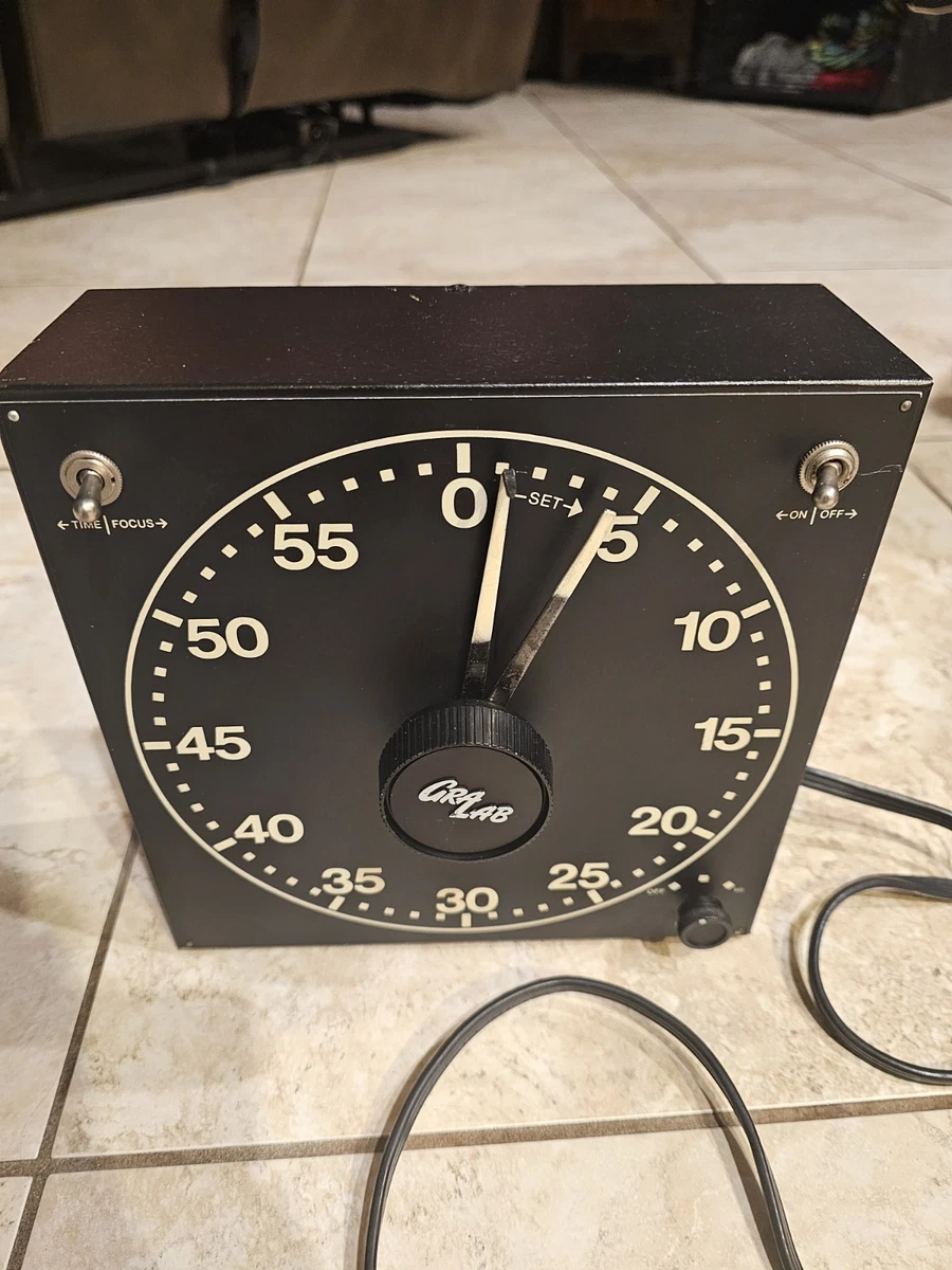 Minuterie De Laboratoire Photo GraLab Model 300 - 60 Minutes - Analogique - Testé